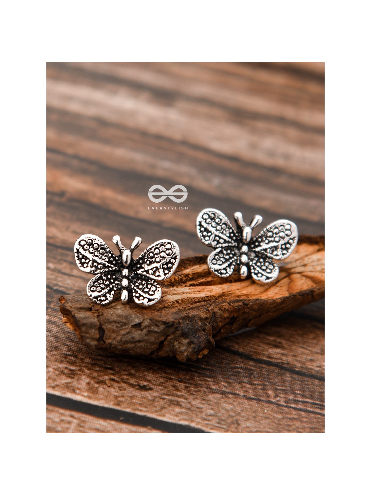 The Beauteous Butterfly Studs - Tiny Trinket Earrings