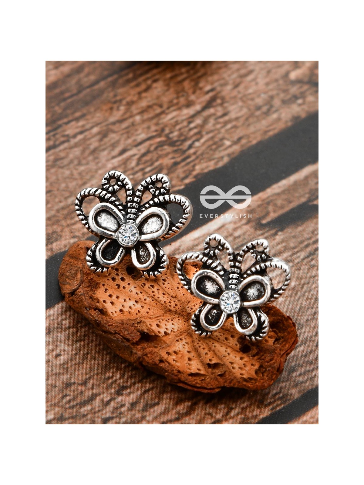 The Cute Little Butterfly Studs - Tiny Trinket Earrings