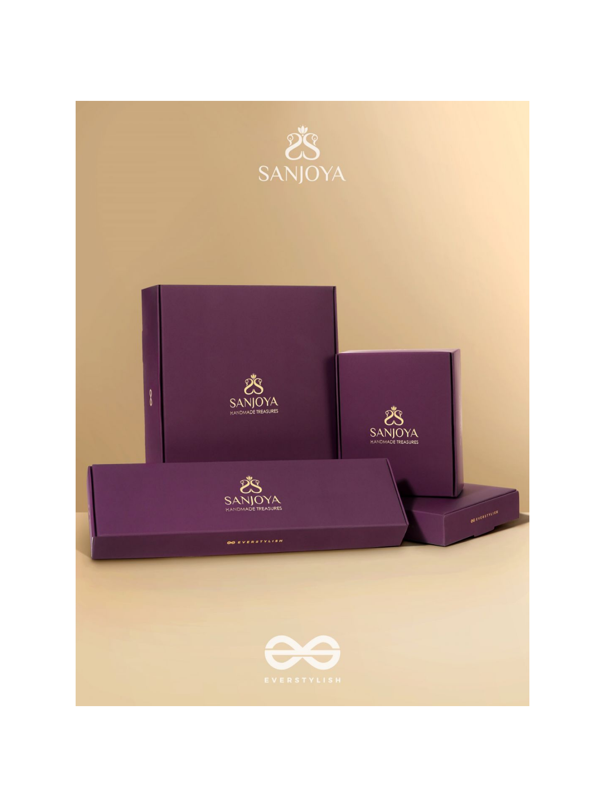 Atidah - Blazing Fierce - Beads And Cutdana Hand Embroidered Earrings (Yellow & Purple)