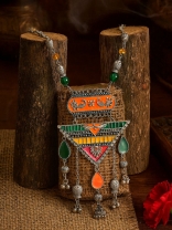 Drip-Drop Rain- Golden Pearls and Bead Anklet